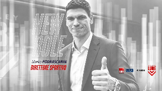 Podrascanin ds: “Lube, sento una grande responsabilità”